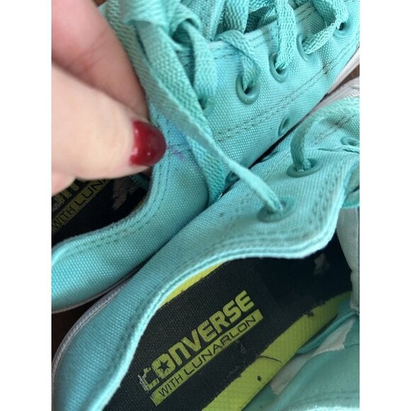 Converse Chuck Taylor All Star Turquoise Sneaker Low Top Womens 6 men 4 - Picture 8 of 8